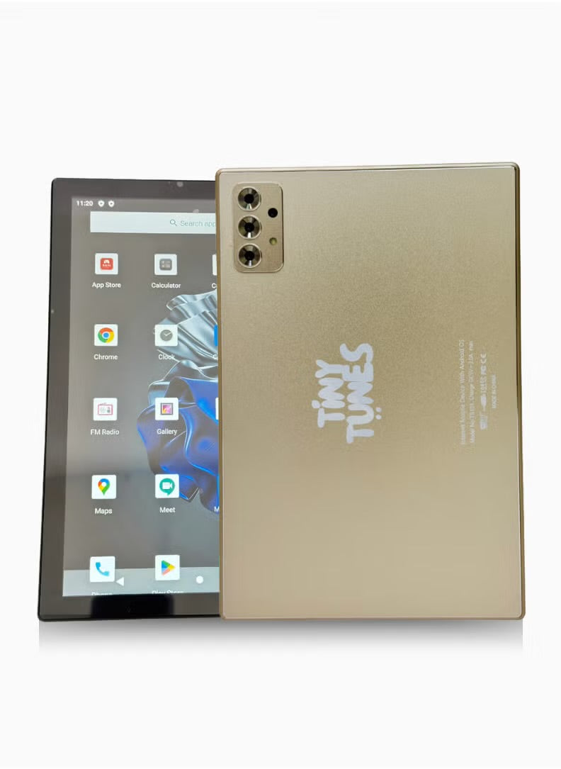 Tiny Tunes TS 101 Smart Tablet – 10.1” Display, 12GB RAM + 512GB Storage, 5G + Wi-Fi – High-Performance Android Tablet