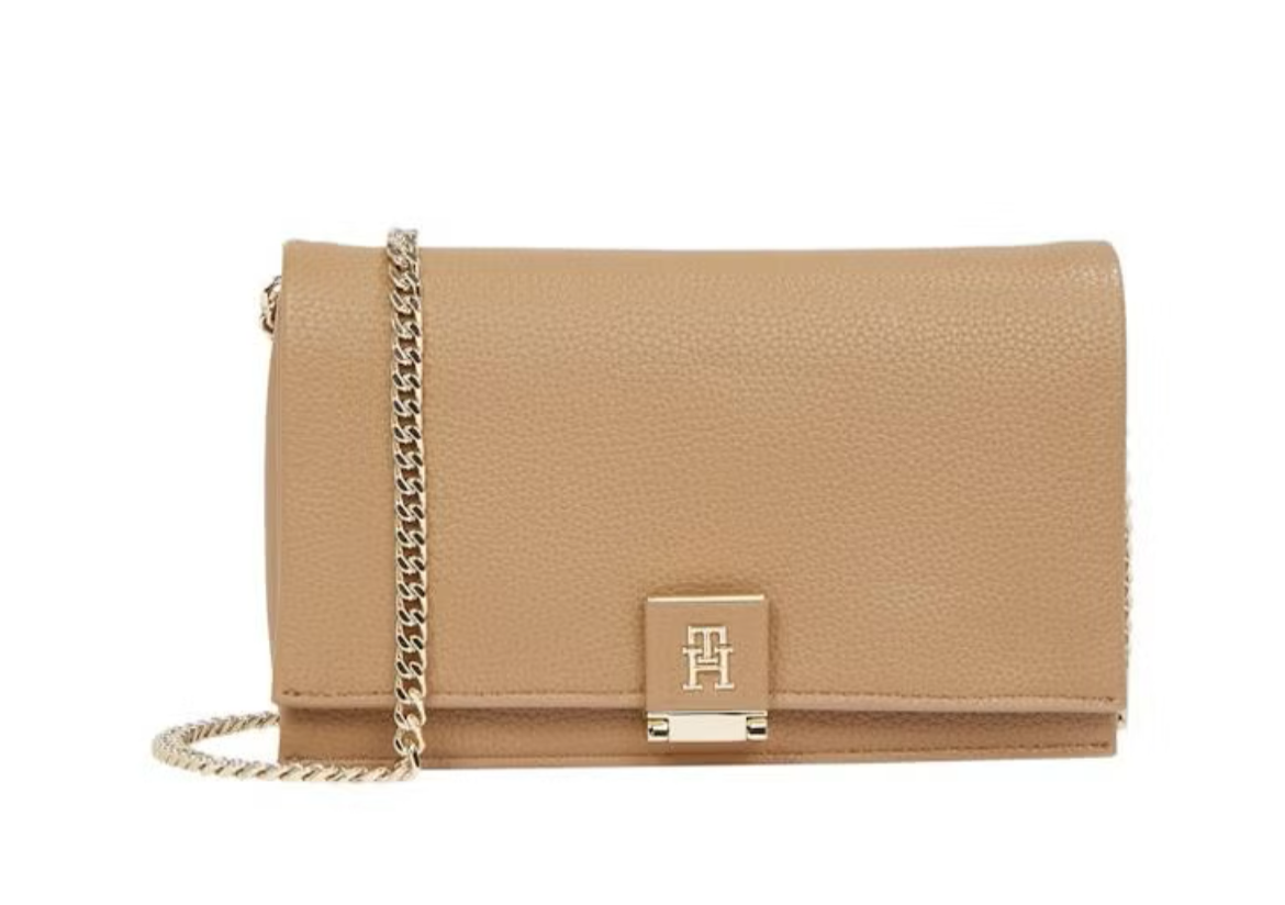 Tommy Hilfiger Heritage Flap Bag with Chain