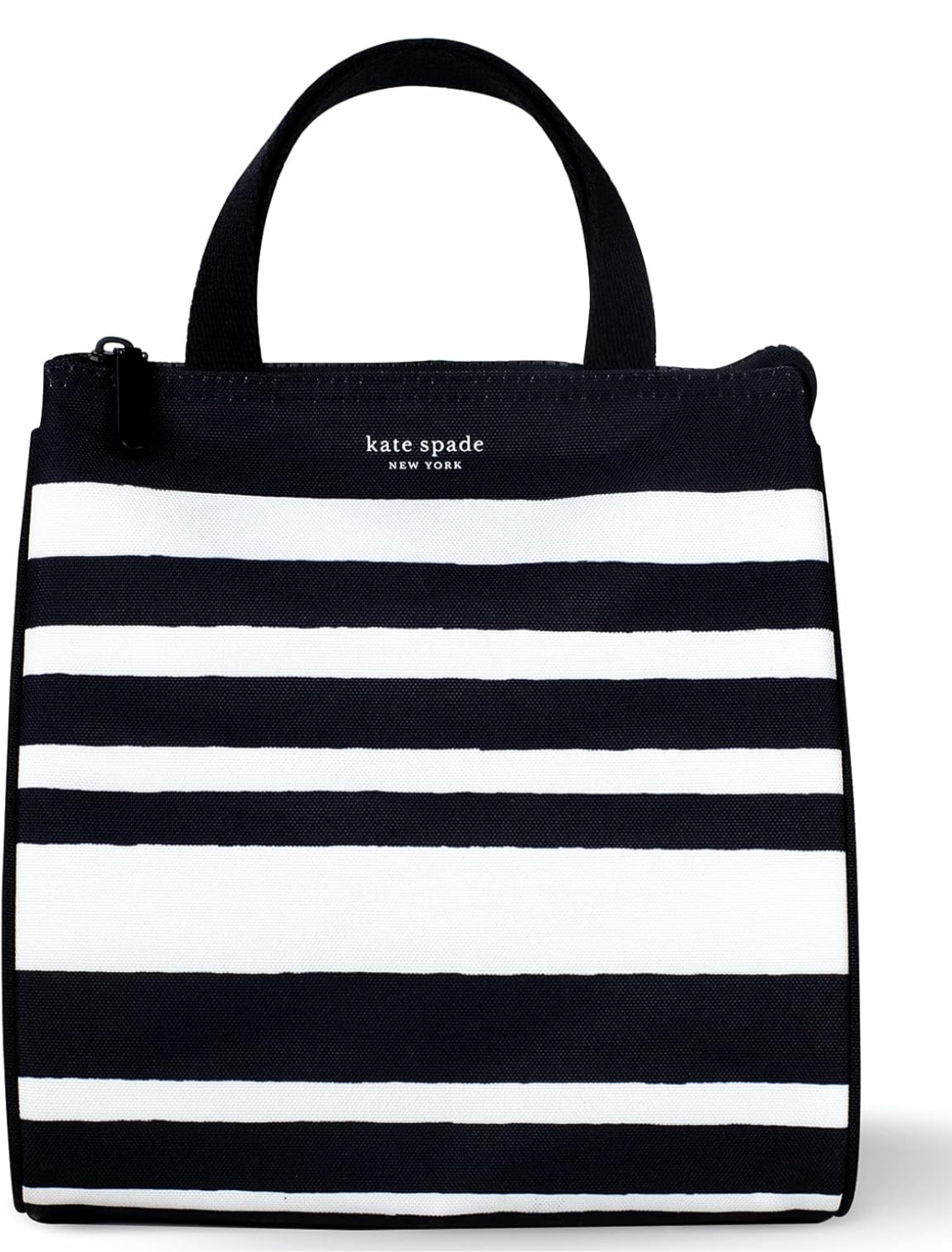 Kate Spade New York Black Portable Soft Cooler Lunch Bag