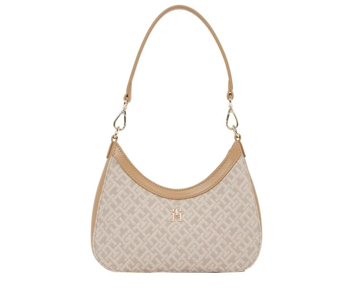 Tommy Hilfiger Logo Detailed Zip Over Satchel