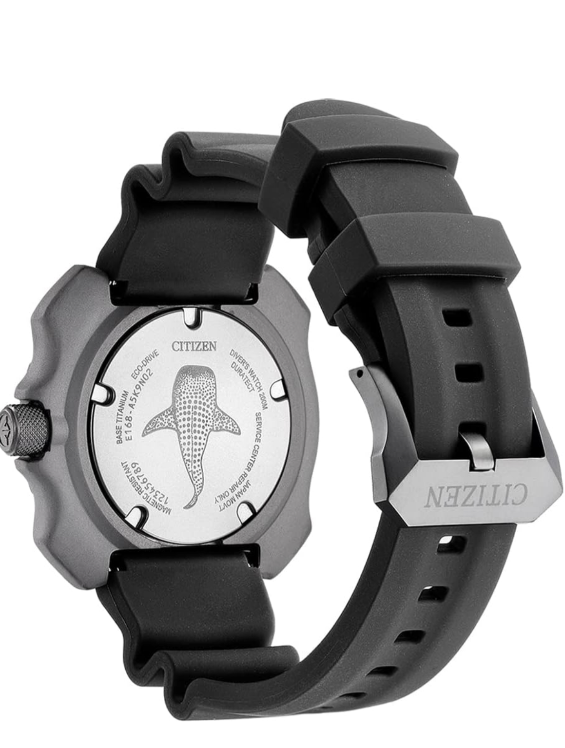 Citizen Men's Analogue Eco-Drive Watch with Rubber Band Promaster Marine