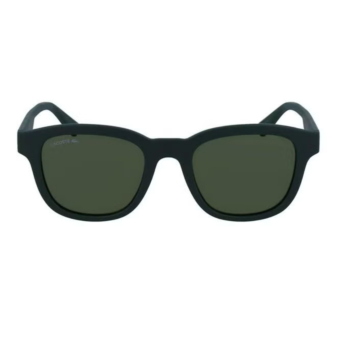 Lacoste Men's Full Rim Injected Modified Rectangle Sunglasses L966S 5020 (301) Matte Green