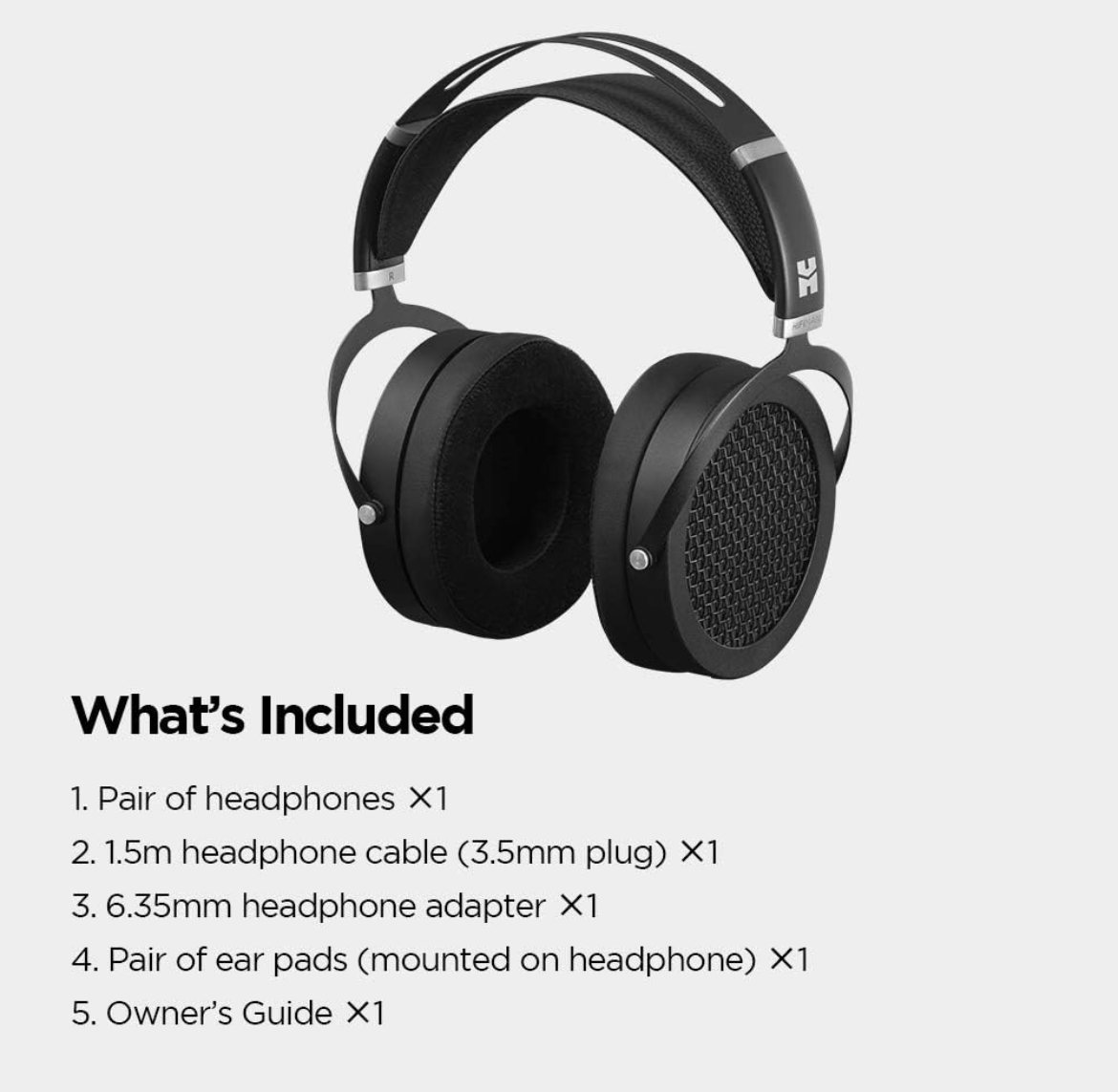 HIFIMAN SUNDARA Over-Ear Full-Size Planar Magnetic Headphones (Black)