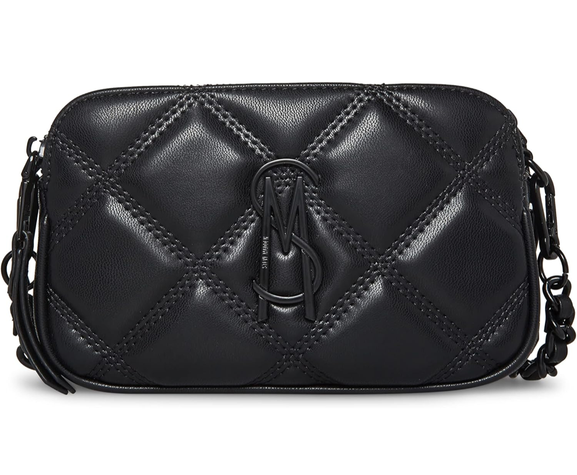 Steve Madden Womens Daisy Quilted Crossbody