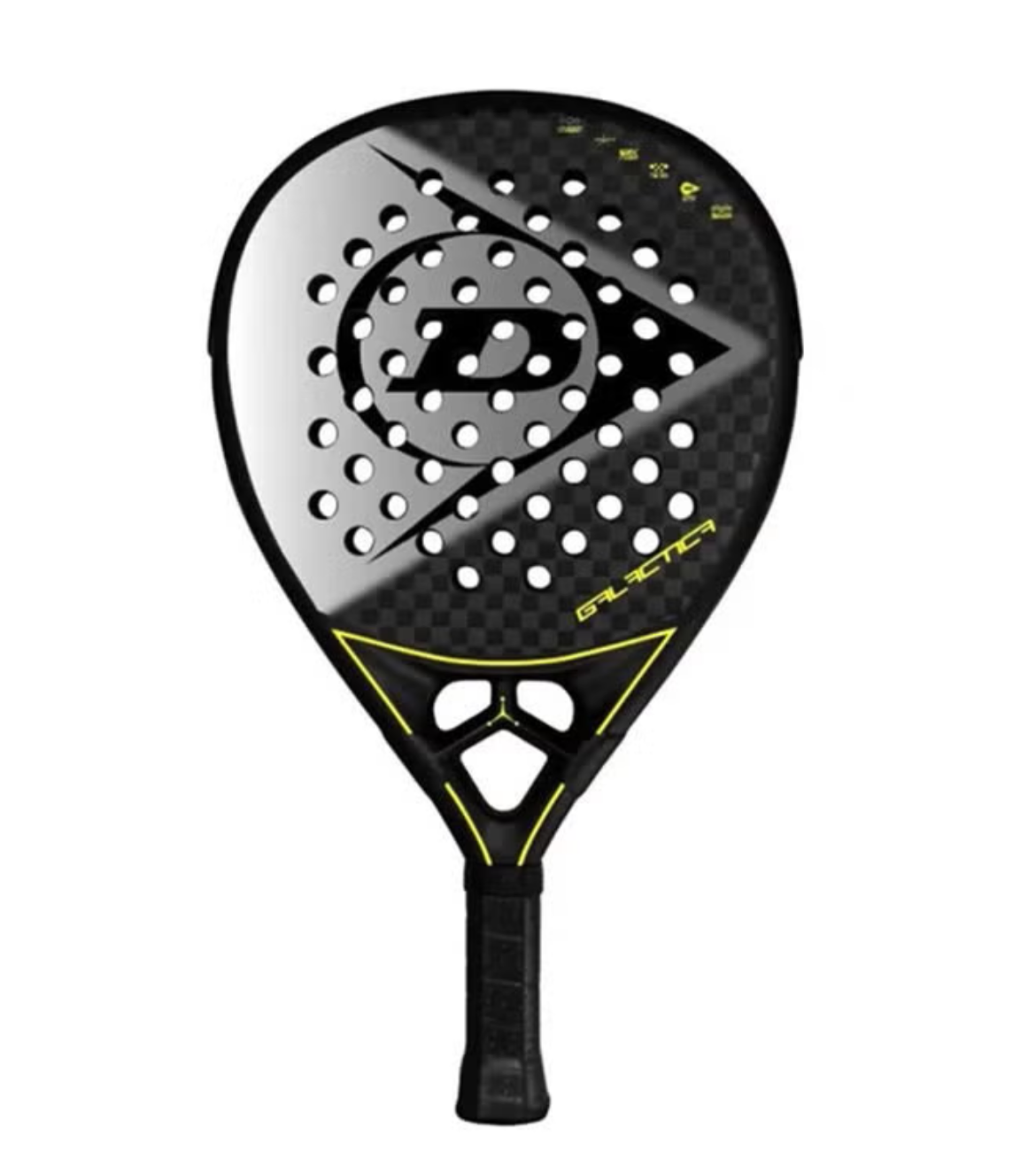 Dunlop Galactica Nh Padel Racquet - 12K Carbon, High Balance, Spin & Power