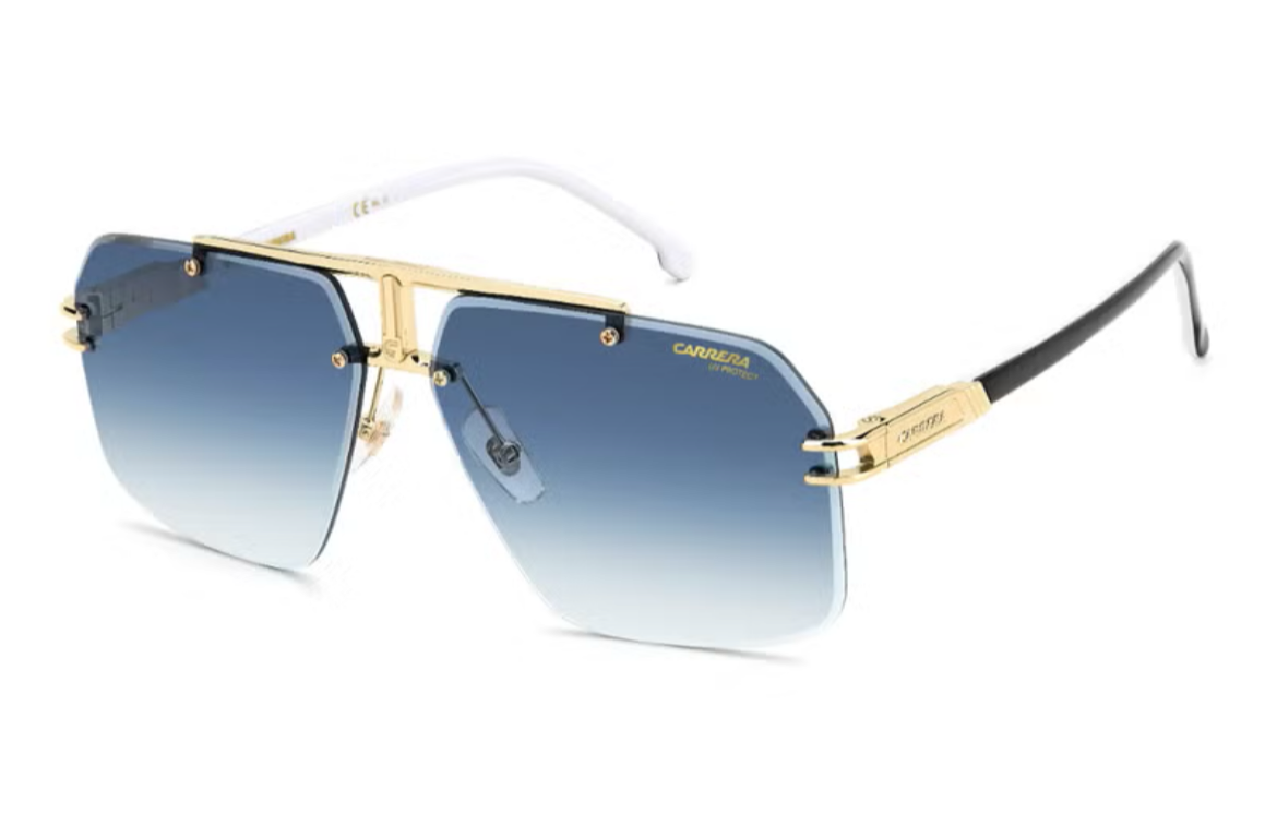 Square Double Bridge Carrera Sunglasses Frames