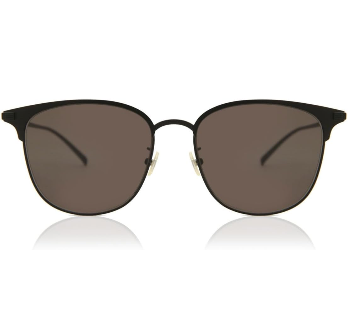 SAINT LAURENT SUNGLASSES SL 203/K BLACK-BLACK-GREY 57 UNISEX