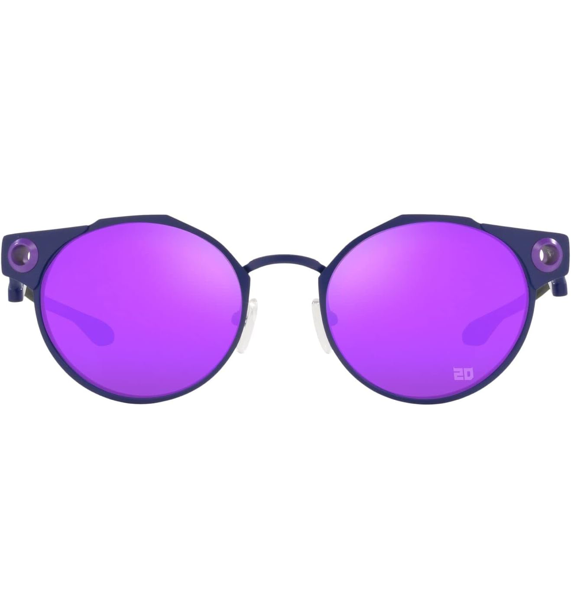 Oakley Men's OO6046 Deadbolt Titanium Round Sunglasses