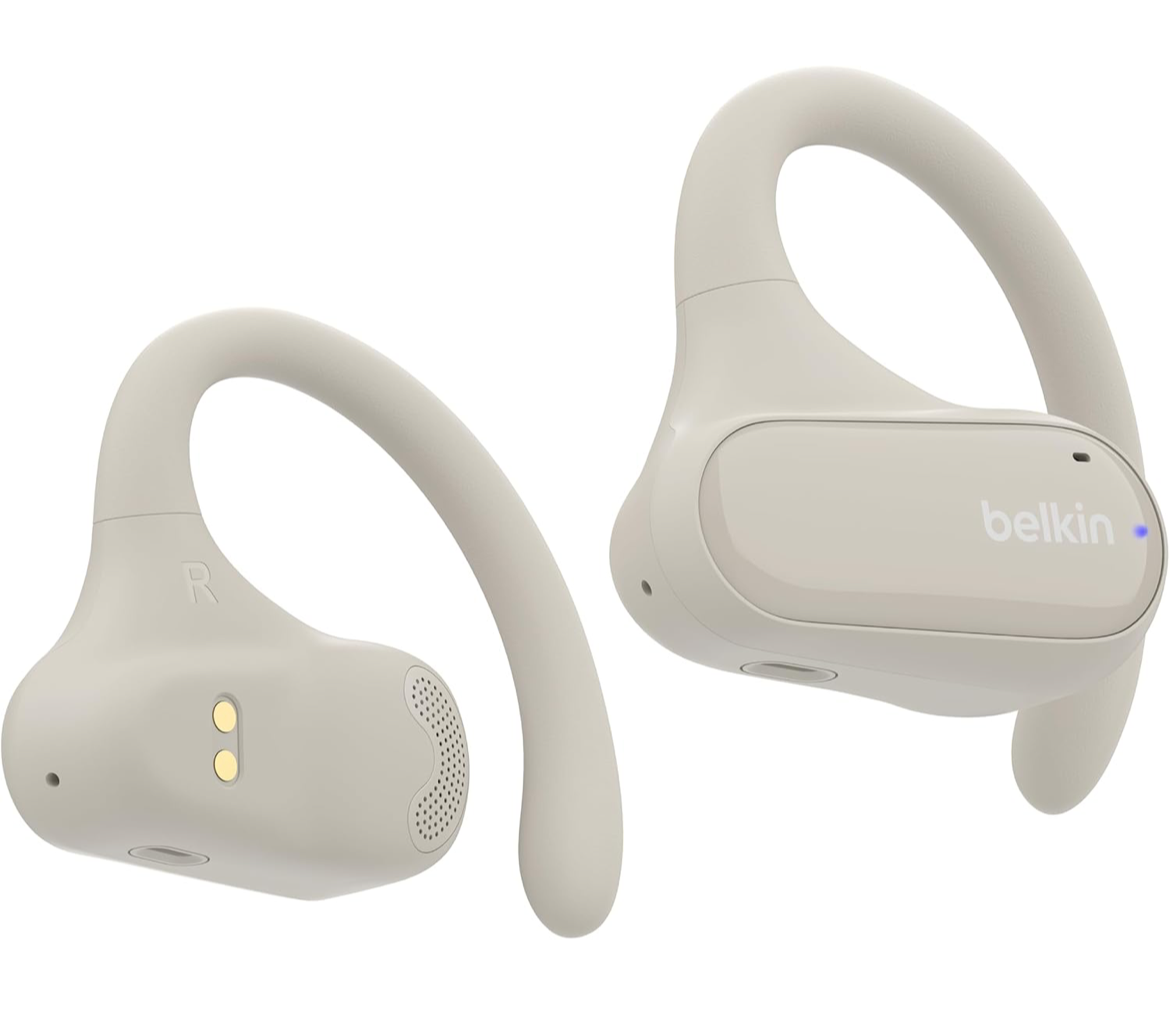Belkin SoundForm ClearFit Open-Ear Wireless Earbuds