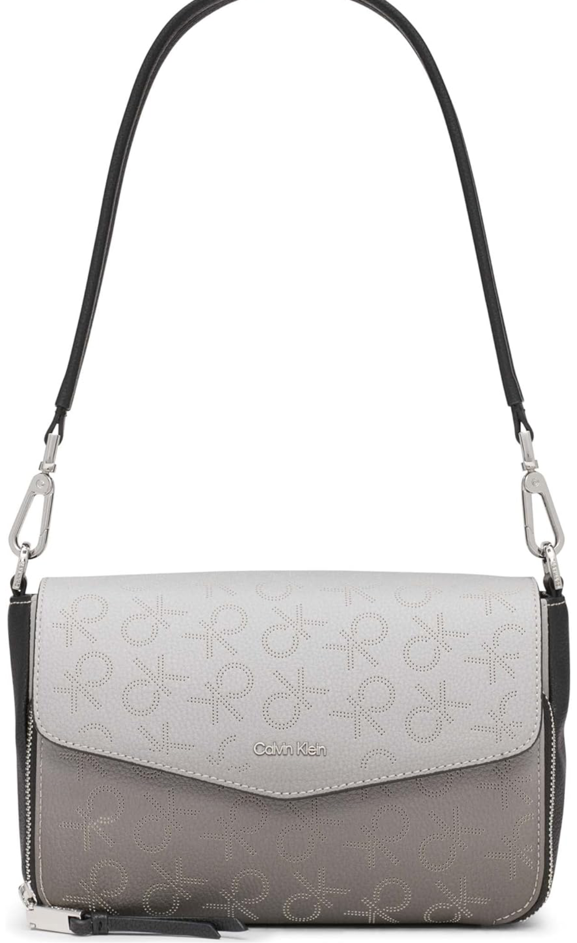 Calvin Klein Gabrianna Bubble Lamb North/South Key Item Tote