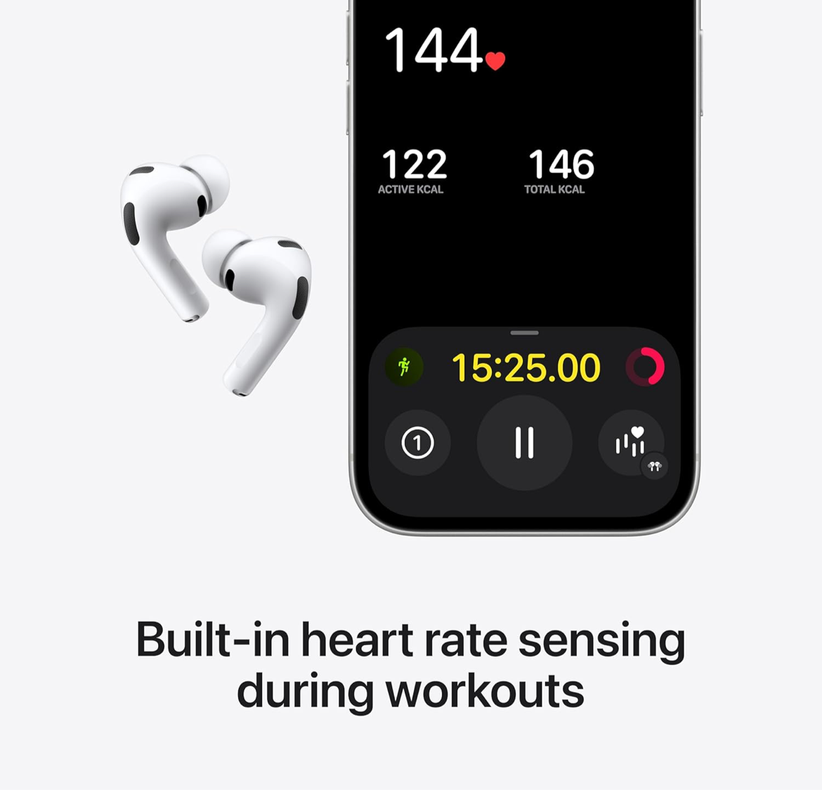 Apple AirPods Pro 3 - Wireless Earbuds with Active Noise Cancellation