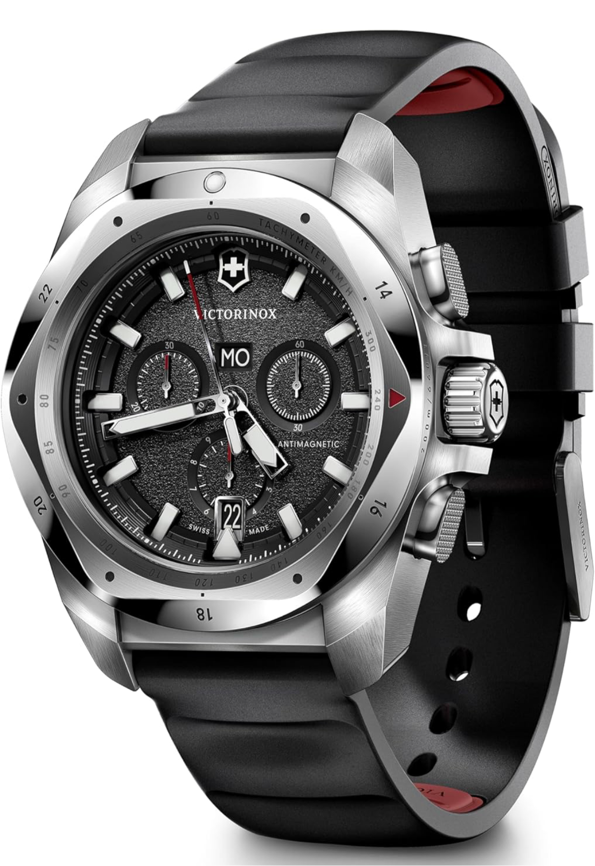 VICTORINOX Men's Quartz Analog Watch with Stainless Steel Strap V241983