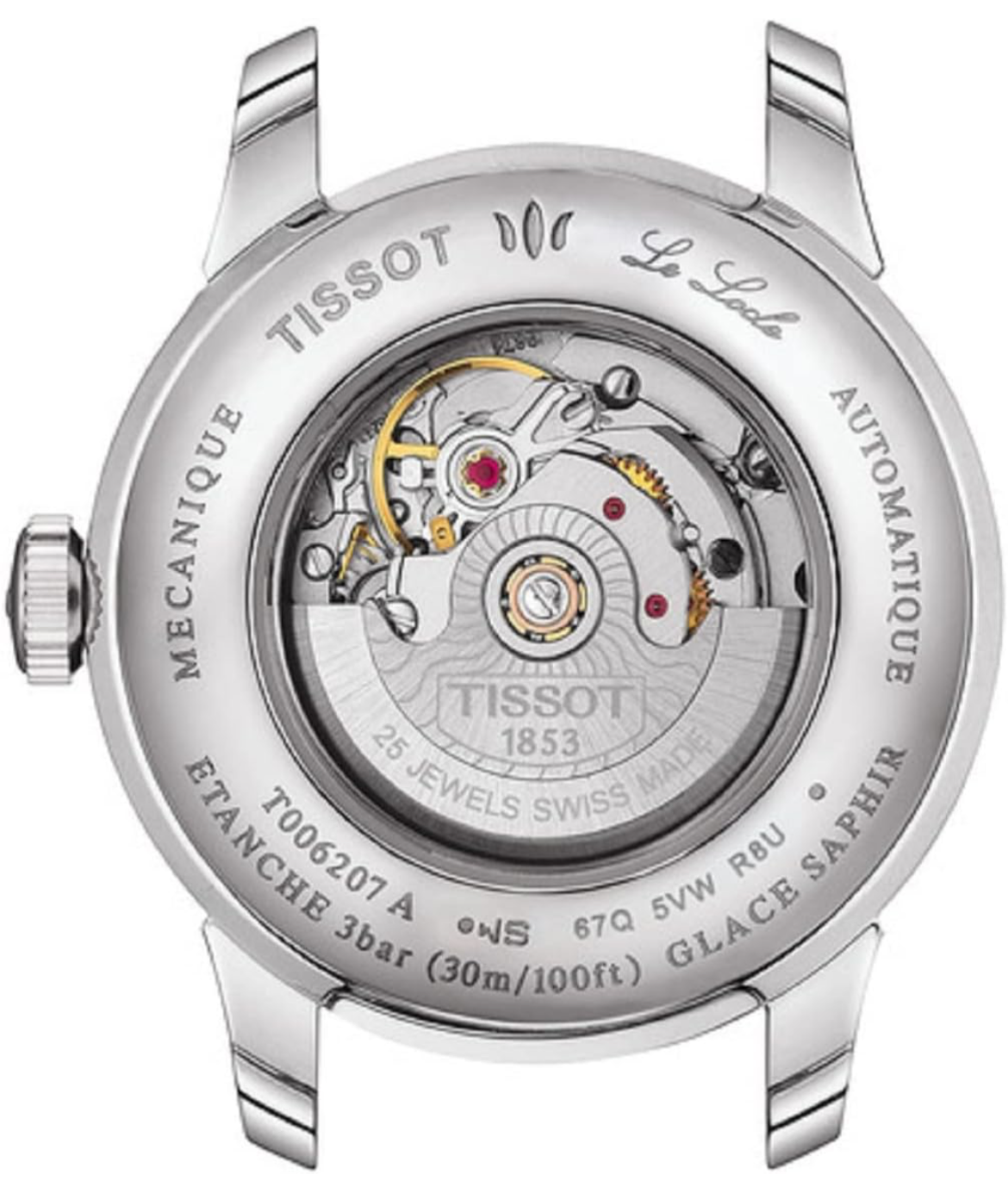 Tissot Analogue Classic Silver Strap Women's Wrist Watch