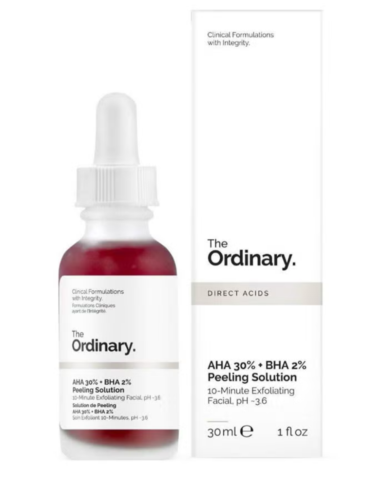 The Ordinary AHA 30% + BHA 2% Peeling Solution 30ml