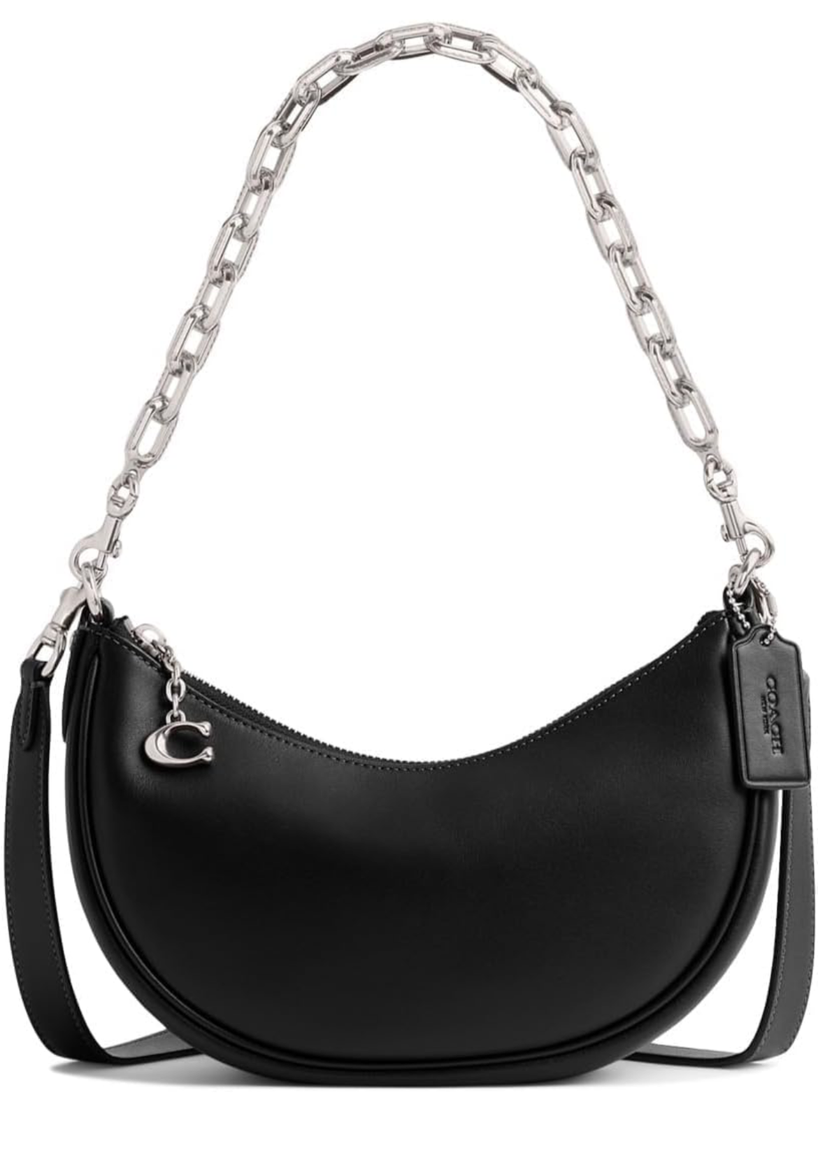 COACH Womens Mira Shoulder Bag With Chain Handbag (pack of 1)