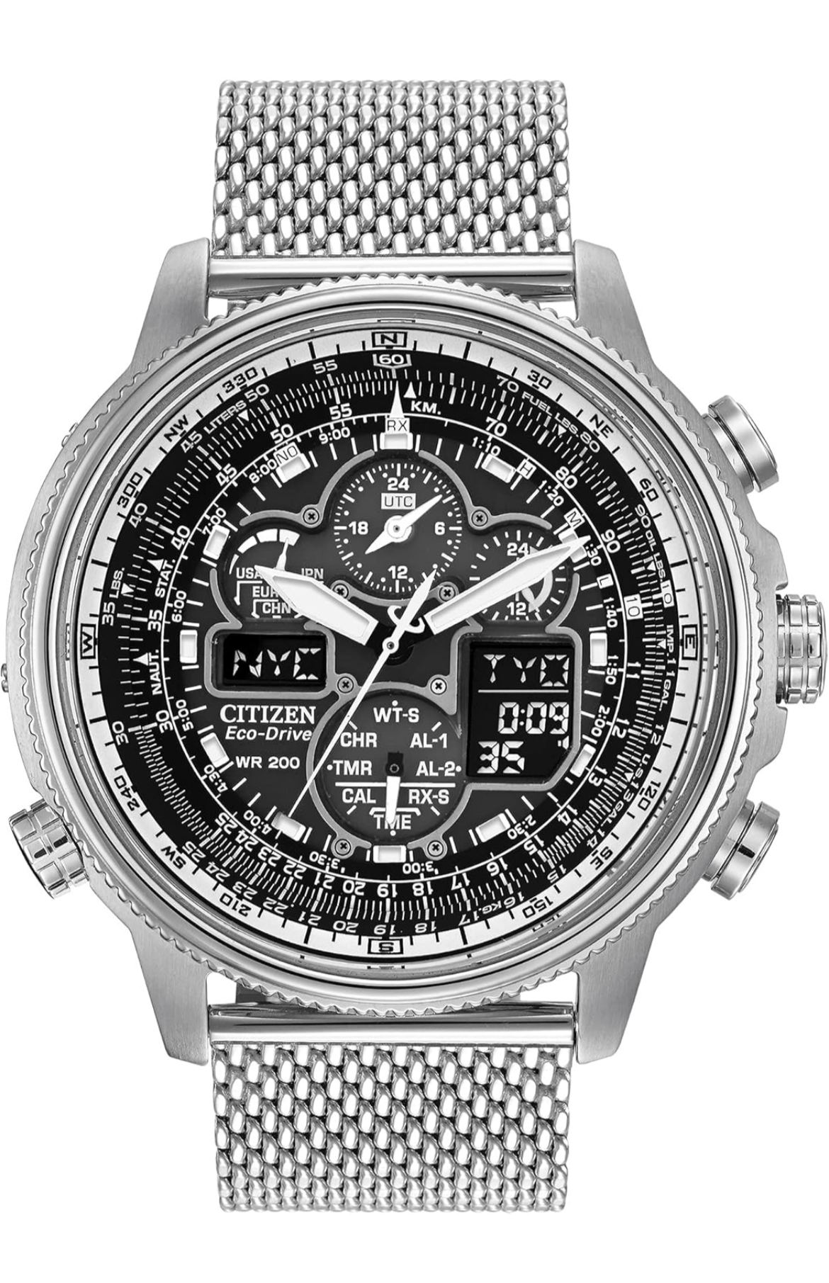 Citizen Men's Promaster Navihawk A-T Eco-Drive Pilot Watch