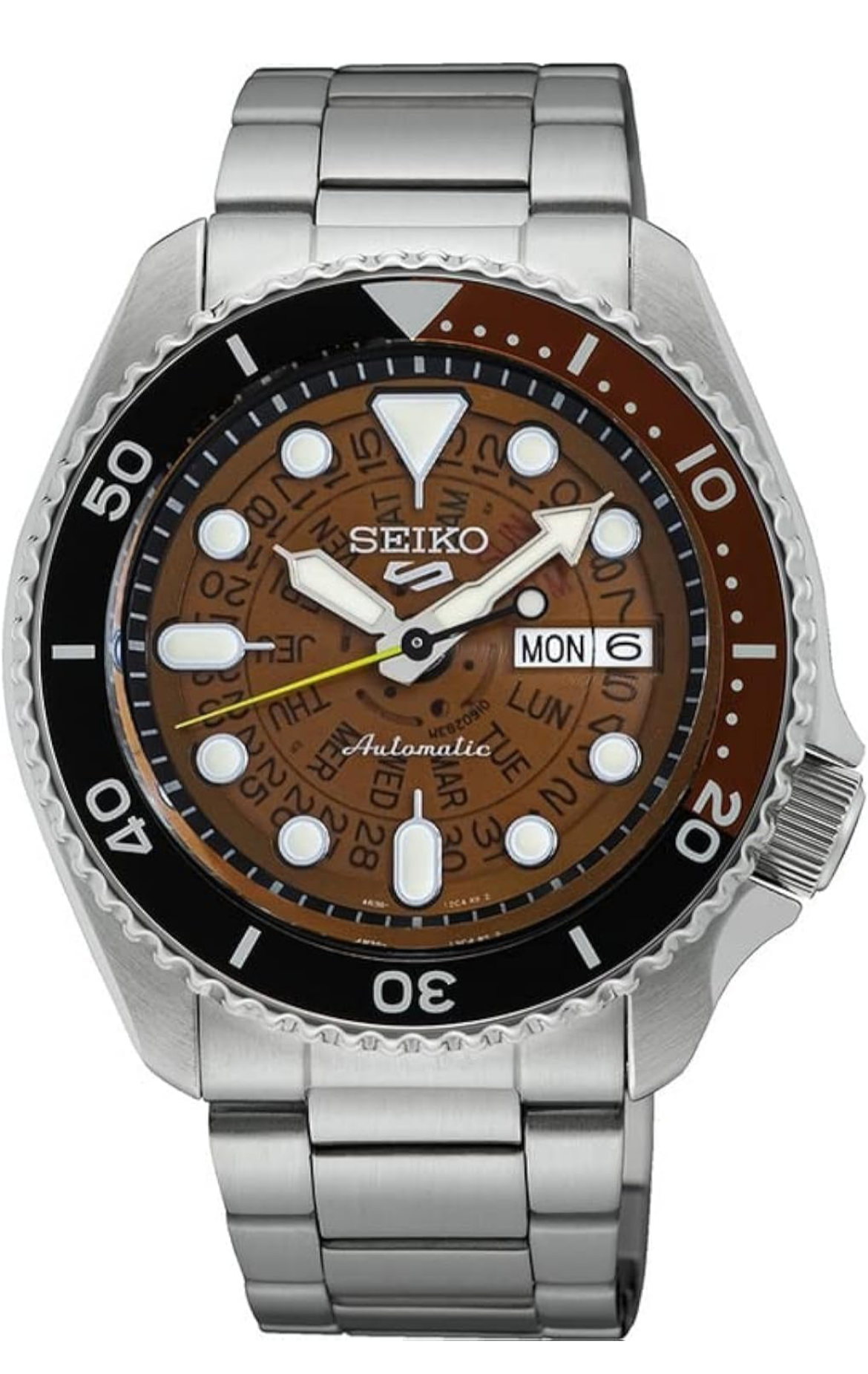 Seiko 5 Sport Automatic Analog Nylon strap Watch For Men SRPJ37K1