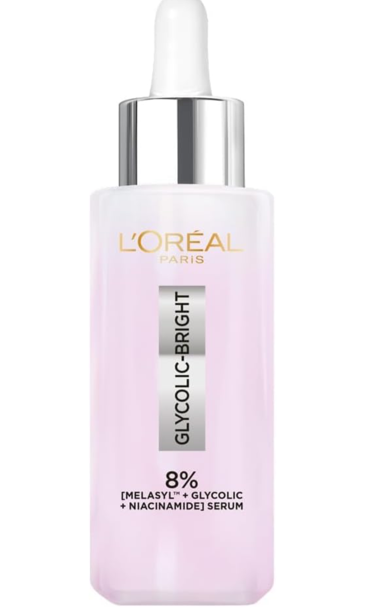 L'Oréal Paris Melasyl Glycolic Acid and Anti Dark Spot Face Serum with Niacinamide, Instant Glow 30 ml