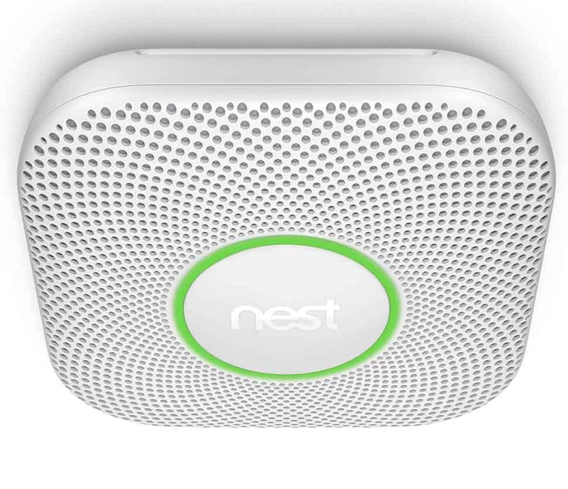 Nest Protect Smoke Plus Carbon Monoxide Detector, Battery (2nd Gen)