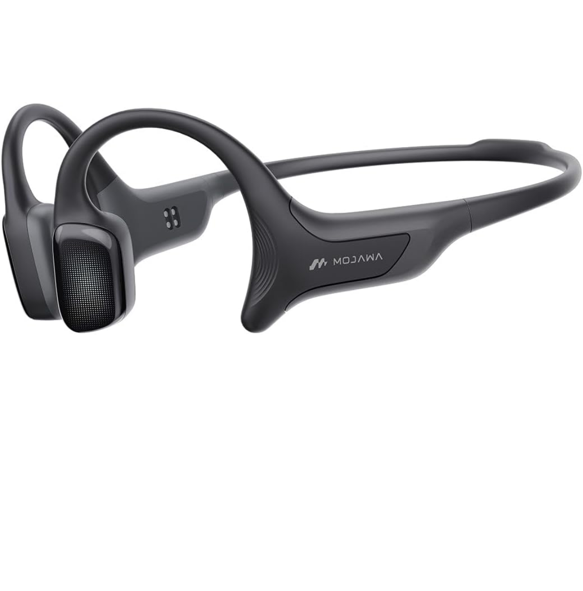 Mojawa HaptiFit Terra Advanced Smart Sports Wearable with Open Ear Bluetooth Bone Conduction Headphones, 32GB MP3, Waterproof for Swimming and Running