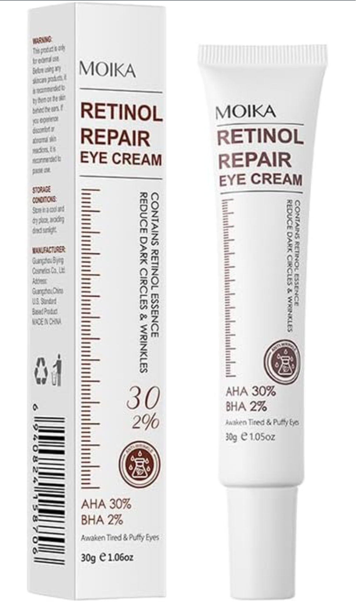 Retinol Eye Cream with AHA & BHA