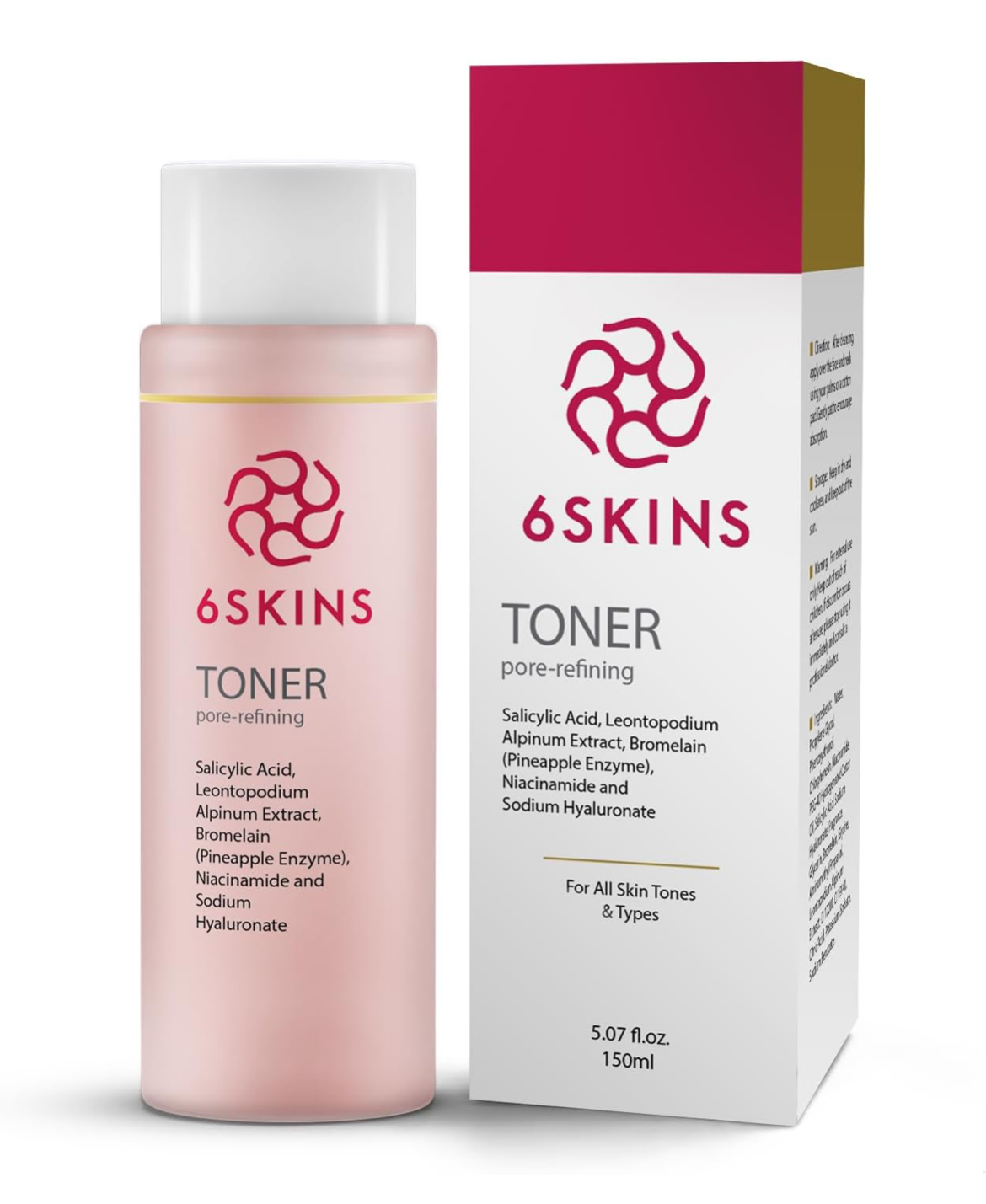 6SKINS® Pore Refining Toner