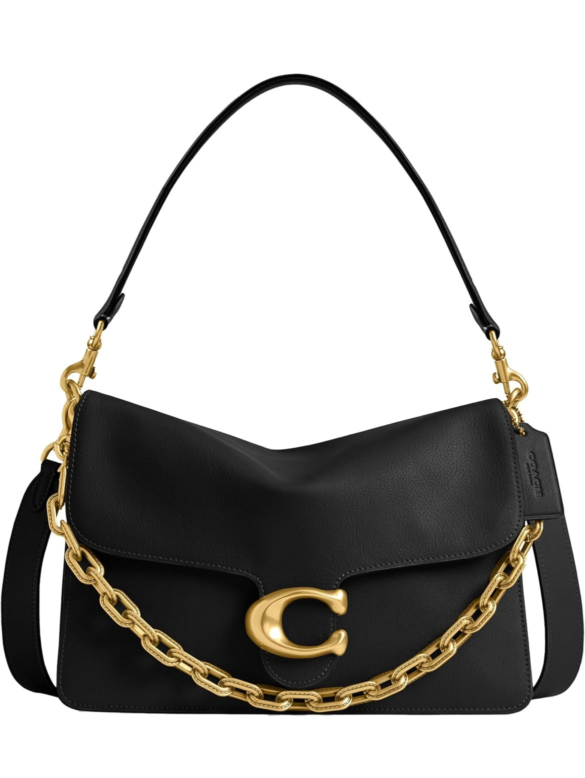 Coach Womens Tabby Shoulder Bag With Chain