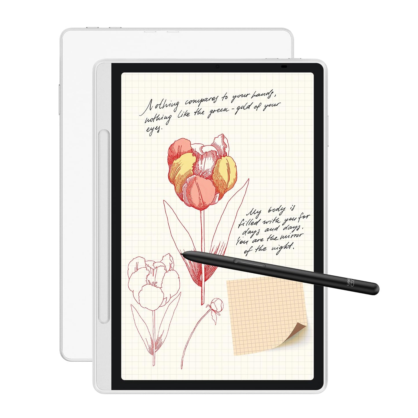 XPPen 3-in-1 Color Digital Notebook – 10.95” Paper Note-Taking Tablet with X3 Pro Pencil – 6GB RAM, 128GB Storage