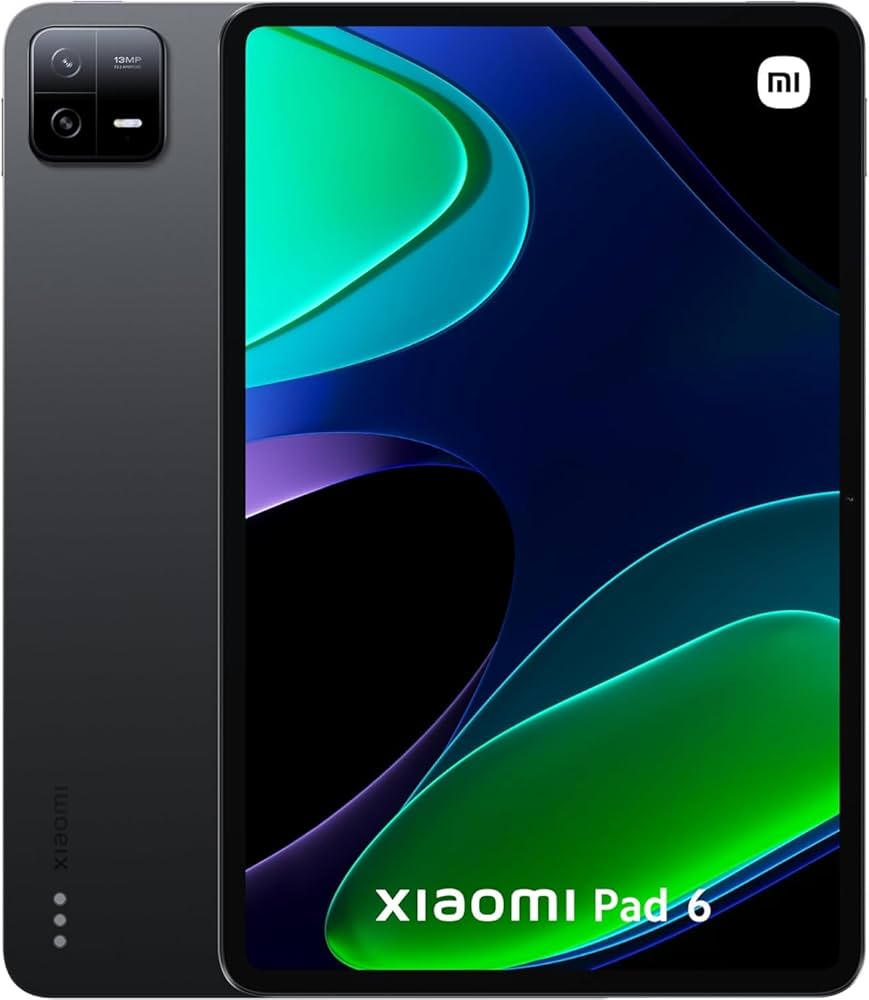 Xiaomi Pad 6 – 11” Display, 8GB RAM + 256GB Storage, Snapdragon Processor, 33W Fast Charging