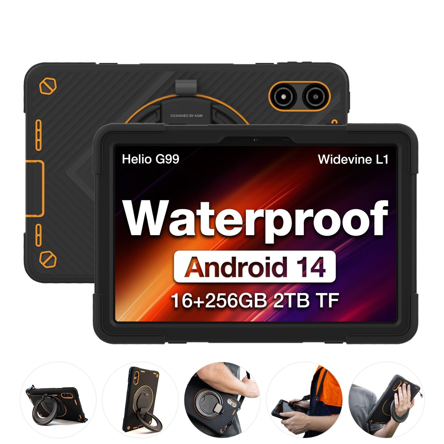AGM PAD P2 Active – Rugged Android 14 Tablet for Extreme Conditions