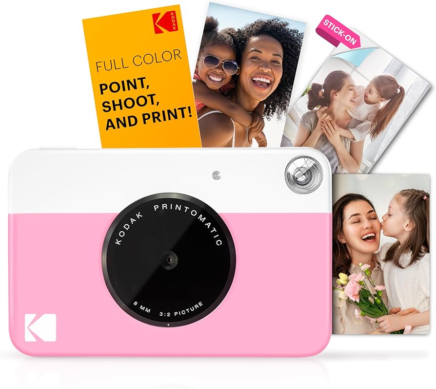 Kodak Printomatic Digital Instant Print Camera - Grey