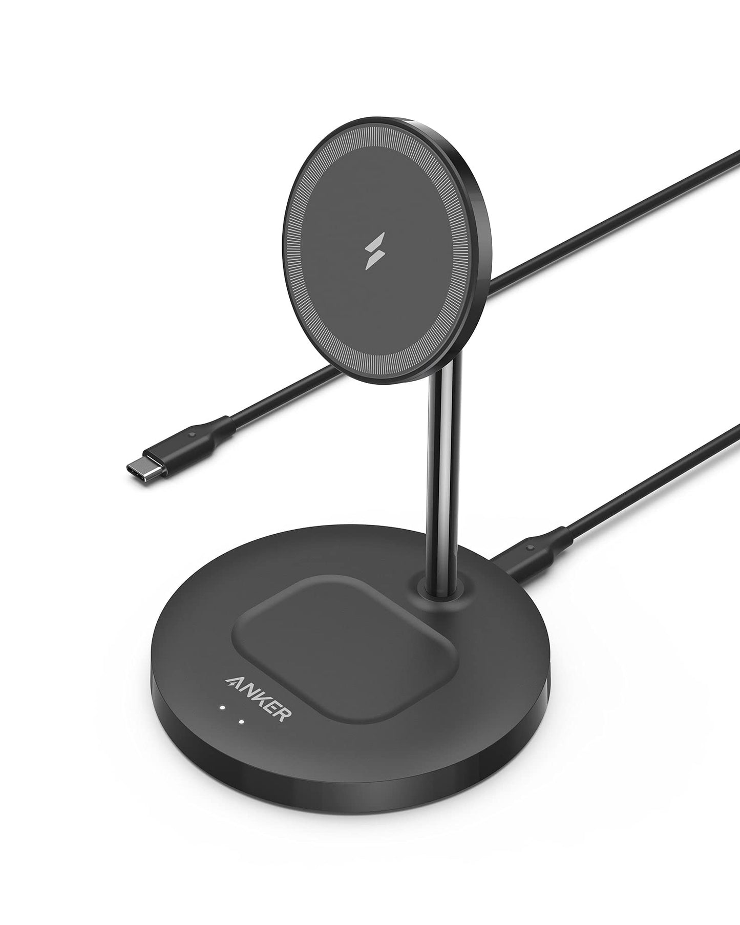 Anker PowerWave 2-in-1 Magnetic Wireless Charging Stand Lite – For iPhone & AirPods