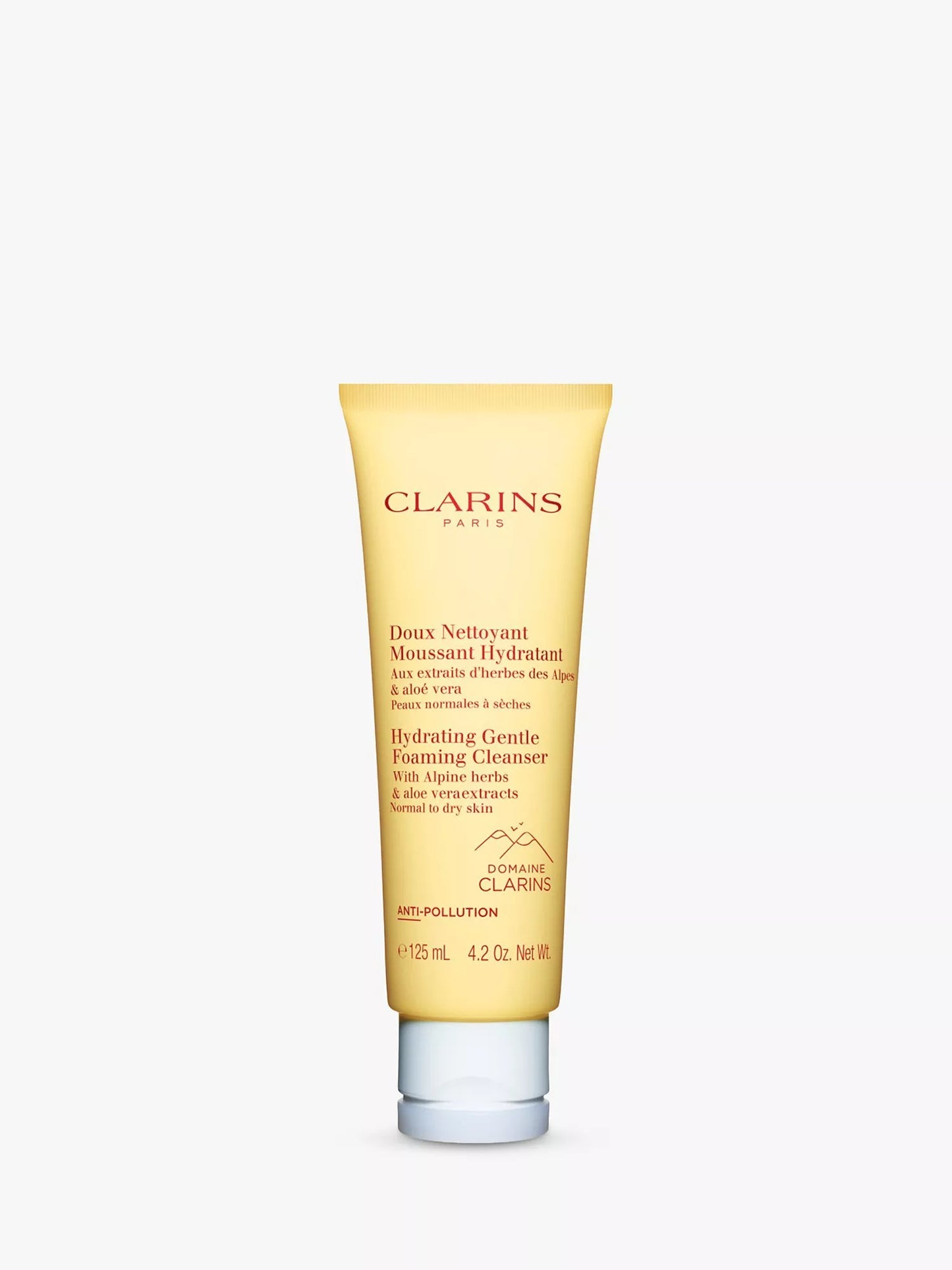 Clarins Hydrating gentle Foaming Cleanser Normal To Dry Skin 125ml