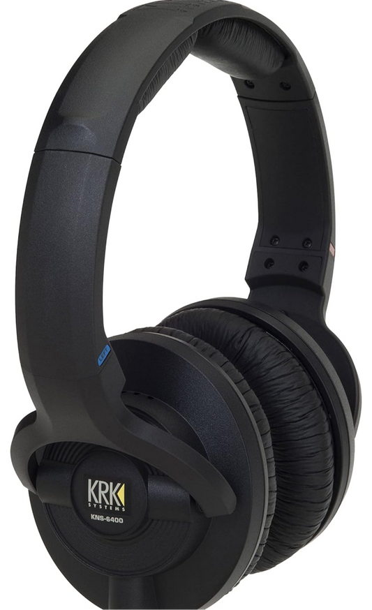 KRK KNS 6400 On-Ear Closed Back Circumaural Studio Monitor Headphones