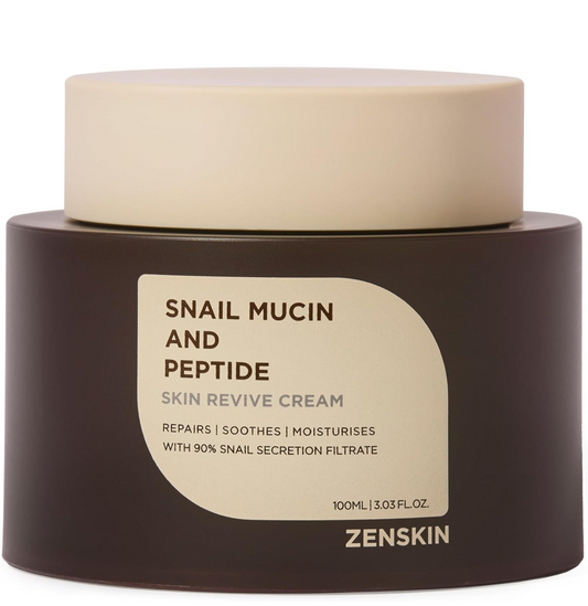 ZENSKIN Snail Mucin and Peptide Skin Revive Cream