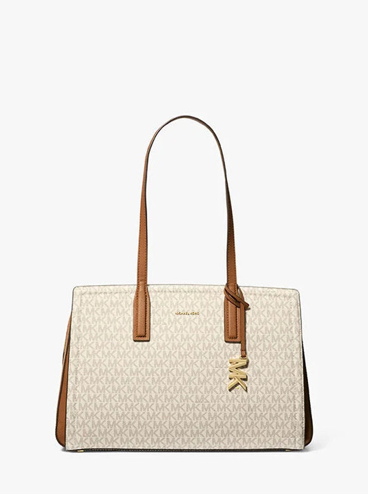 Michael KorsLaila Medium Signature Logo Tote Bag