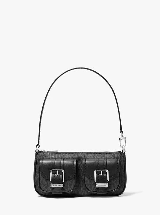 Michael Kors Zoe Small Signature Logo Pochette