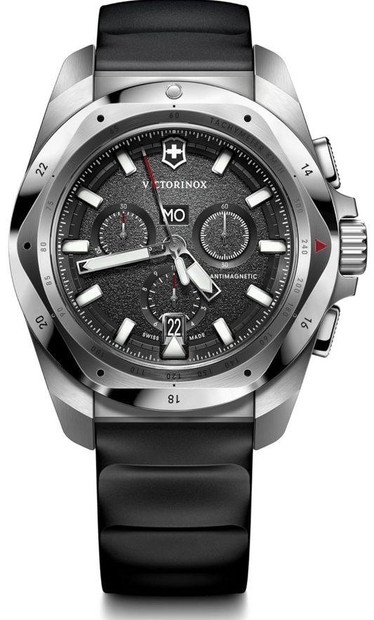 VICTORINOX Men's Quartz Analog Watch with Stainless Steel Strap V241983