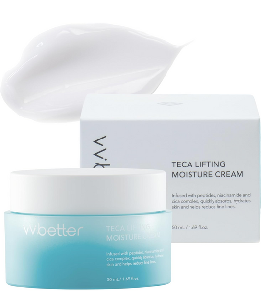 VVBETTER Korean Skincare - Centella Asiatica Extract Intensive Face Moisturizing Cream - Lifting & Brightening - Adenosine & Niacinamid - 50ml