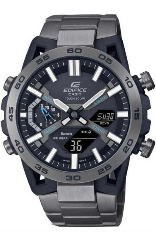Casio Watch ECB-2000DC-1ADF For Mens, Black