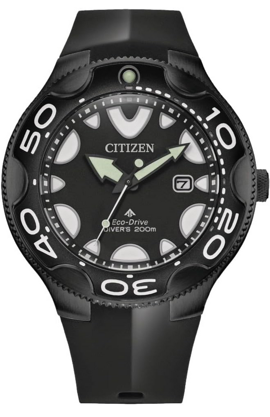 CITIZEN BN0235-01E Men's Analogue Quartz Watch with Polyurethane Strap, Black