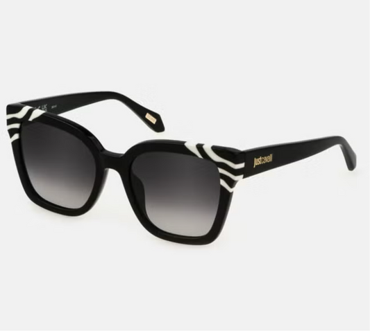 Just Cavalli Women's Square Shape Acetate Sunglasses SJC044V540981