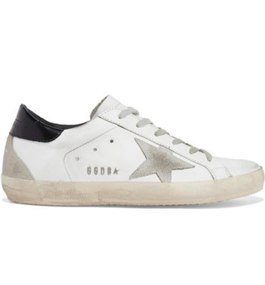 Golden Goose Women's Trainers Sneakers Low Top Leather Casual Walking Shoes Slide