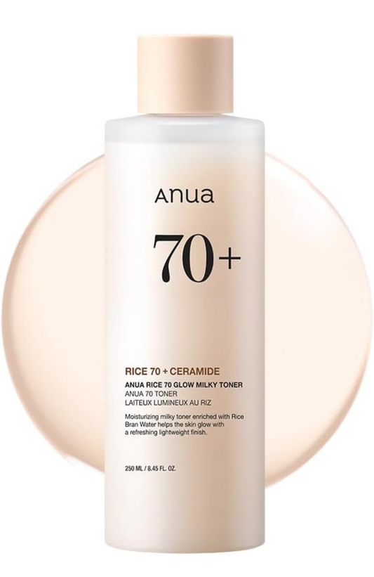 ANUA Rice 70 Glow Milky Toner