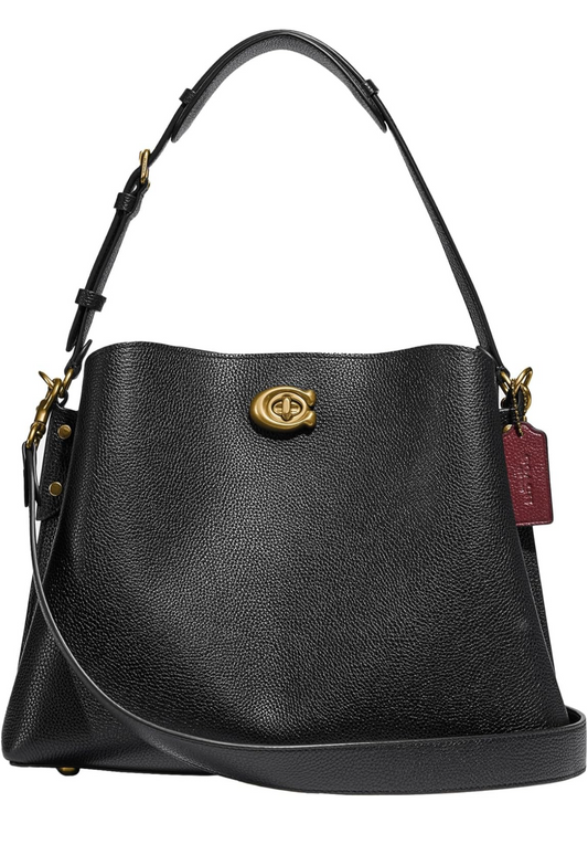 COACH Womens Willow Shoulder Handbag
