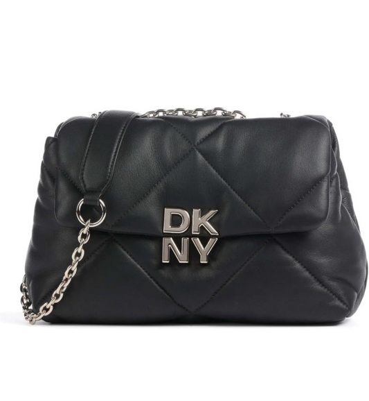 DKNY R41EBB86BGD Hook Crossbody Bag, Small, Black