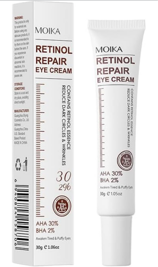 Retinol Eye Cream with AHA & BHA