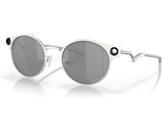 Oakley Men's OO6046 Deadbolt Titanium Round Sunglasses