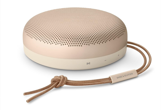 Bang & Olufsen Beosound A1 2nd Gen Bluetooth Speaker in Gold Tone