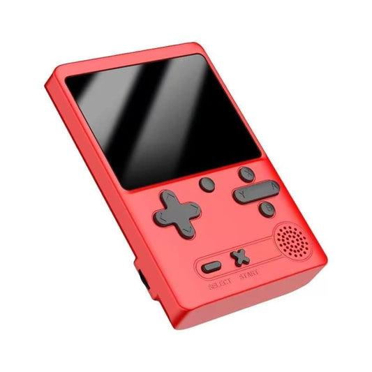 Azonee Retro Handheld Game Console for Kids – 3″ Pocket TV-Connectable Gaming Fun (Red)